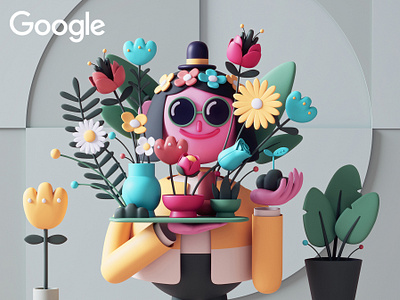 Google Chrome OS | Wallpapers and Avatars 3d design 3d illustration ai design ecofriendly flowers google google chrome graphic design illustration illustrator interface motion design sustainability ui ux