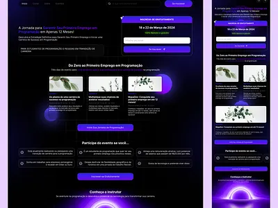 Educational Platform clean design futuristic space ui ui ux user interface ux