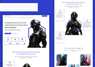 Gaming Web design attractive design design dribbble figmadesign game landing page games pubg uidesign uiux userfriendly uxdesign webdesign