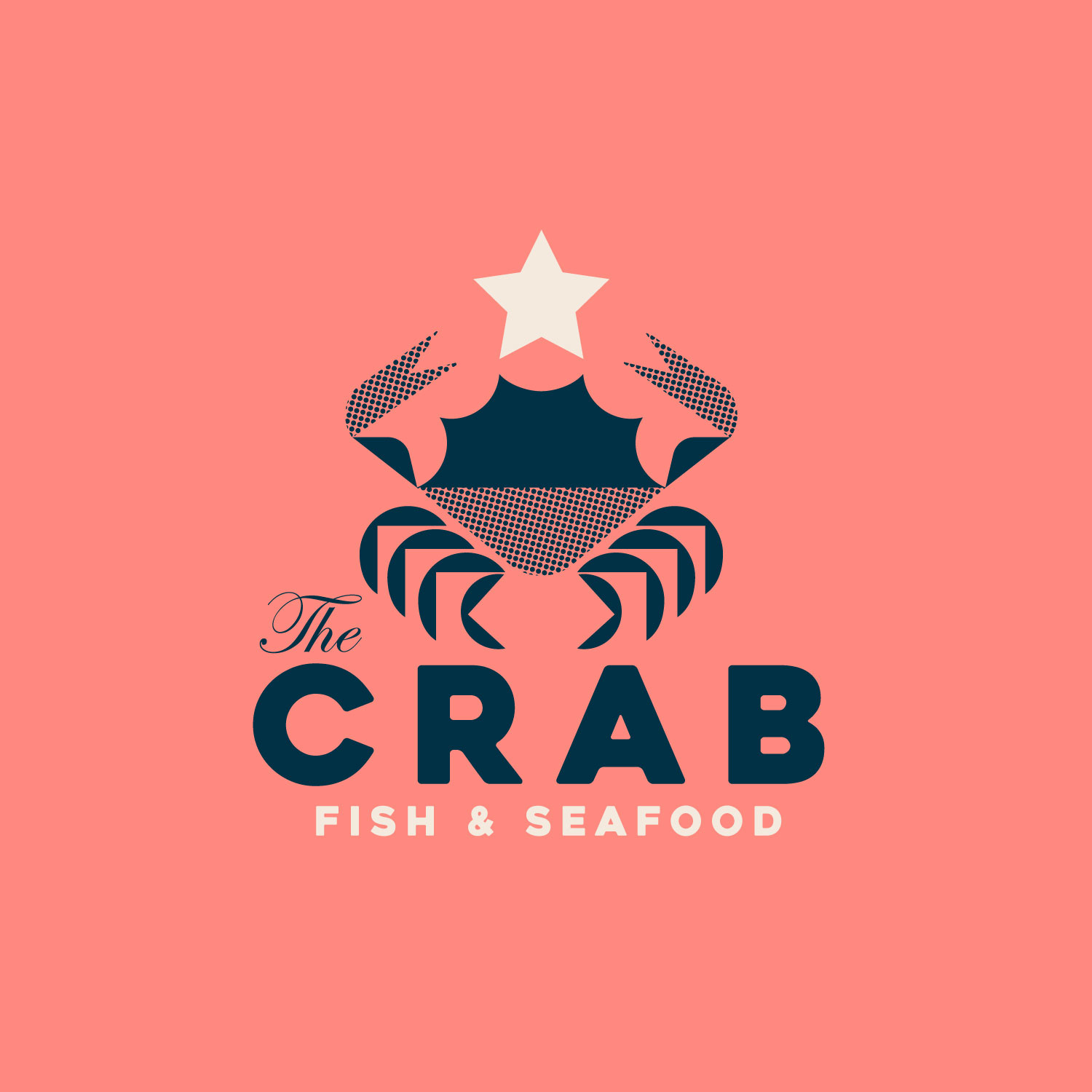 The Crab - fish & Seafood by Tridente Studio on Dribbble