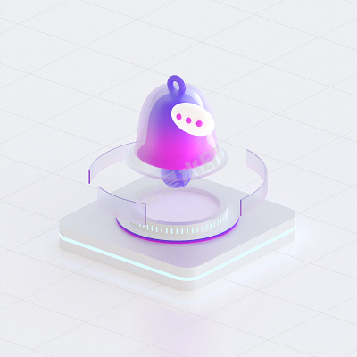 消息通知 3d ui