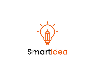 Pencil Bulb Logo startup