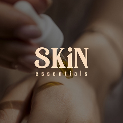 Skin Essentials branding graphic design logo