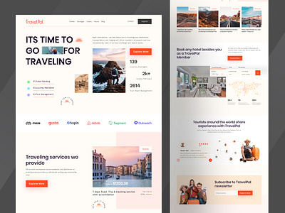 Travel Website delisas group travel home page hotel booking website landing page saas tour website travel website web design website website design