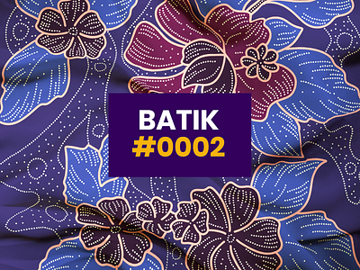 Batik #0002 batik design illustration indonesia pattern traditional art