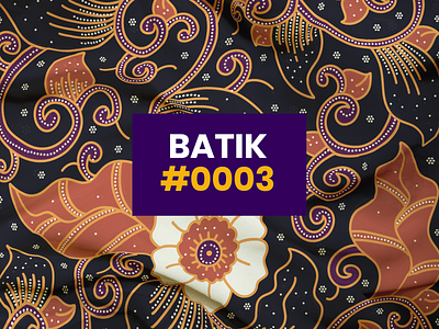 Batik #0003 batik design illustration indonesia pattern traditional art