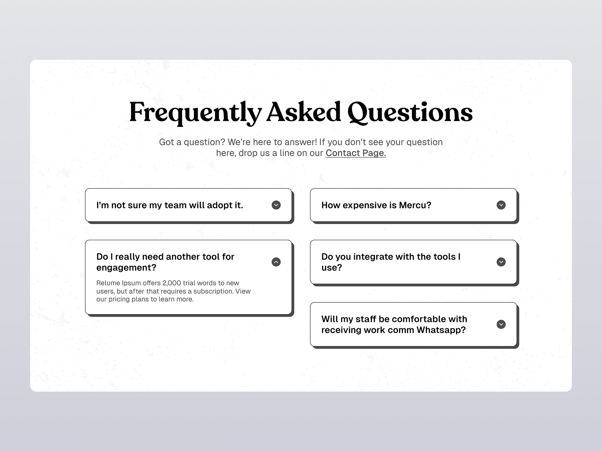 faq-section-ui-design-by-hridoy-on-dribbble