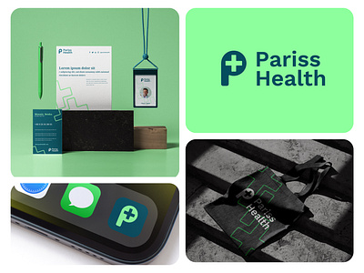 Pariss healthcare brand: visual identity brand brand designer brand identity branding corporate identity doctor health healthcare identity logotype medical medicine medtech visual brand identity visual identity wellness