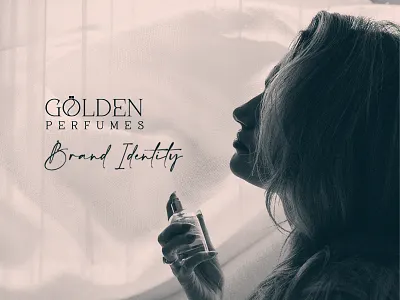 Perfume Brand Identity 3d animation branding graphic design logo ui