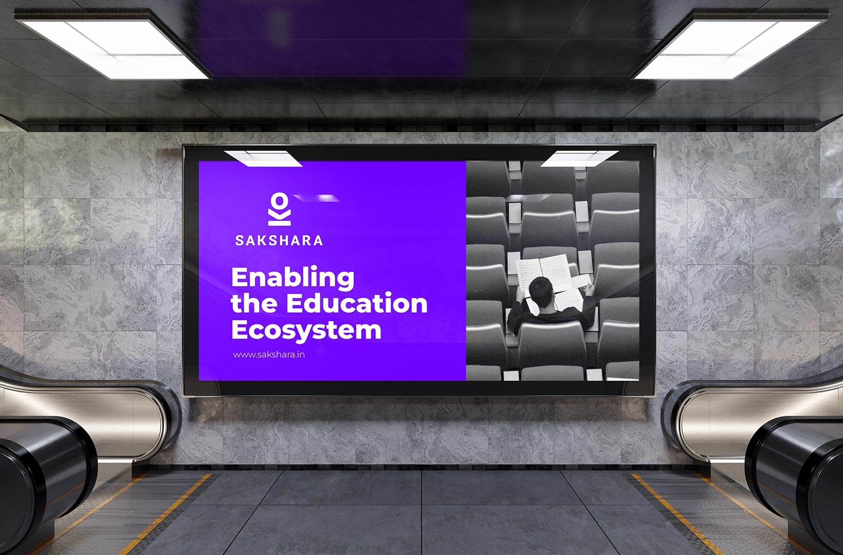 SAKSHARA brand consultancy branding graphic design logo ui website design