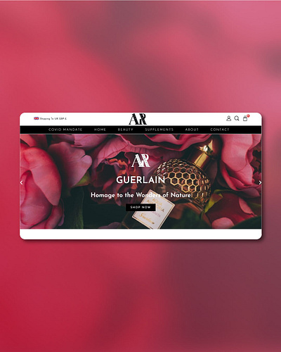 Mega ecommerce website project for London based pharmacy branding graphic design product design