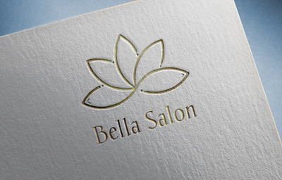 Hair Salon Logo brand branding graphic design hair salon logo logo design logo designer