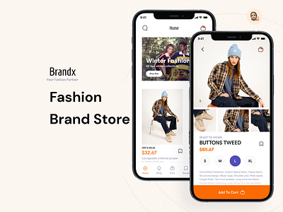 Fashion Store App app design application branding business clothing fashion fashion brand shop store uiux