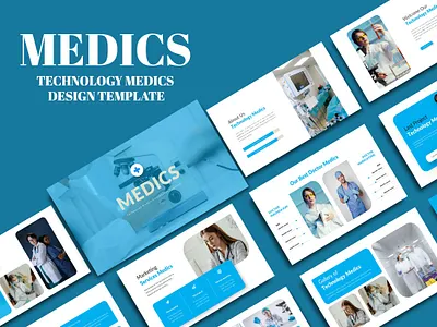 Medics Keynote & Google Slide branding feminine