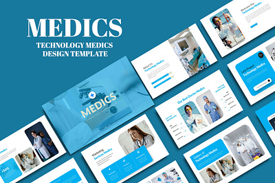 Medics Keynote & Google Slide branding feminine