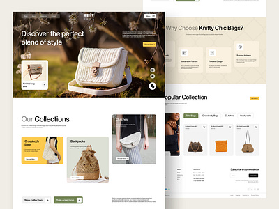 Kniy - Ecommerce Website Design e commerce ecommerce ecommerce webdesign ecommerce website landing page products shop shopify store web web design website