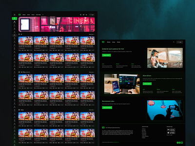 We Telly - an online video platform figma interface design ui ux video plaform web web design