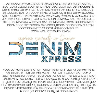 Brand Design for denim xpress adobe photoshop branding flyer graphic design logo