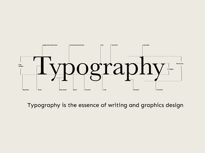 Secrets of Typography branding clean design graphic design illustration logo typography ui ux vector
