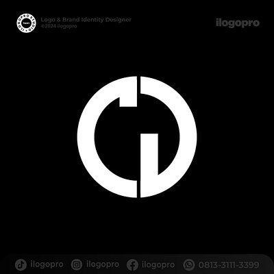 CD branding cd design flat graphic design logo minimal vector