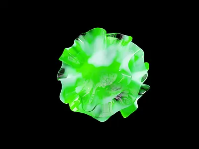 Abstract animation Blender 3d animation blender dark design graphic design green motion motion graphics transparent