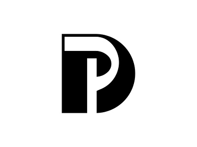 Letter PD OR DP Logo dp dp logo graphic design initial logo letter letter dp letter pd logo monogram name pd logo vector