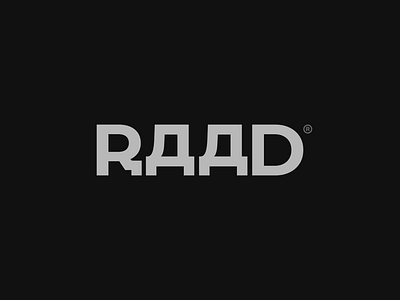 RAAD Logotype Concept brand identity branding graphic design logo logo design logotype typography visual identity