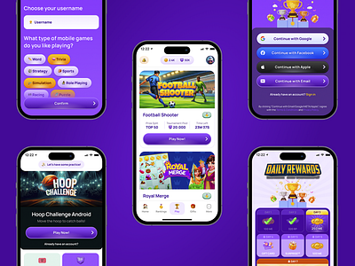 Introducing Mobile Esports: A New Project Launch daily rewards esports platform finance game interface gamification gaming app leaderboard mobile app design play and earn product design profile redeem rewards tournaments ui ux design user interface winning