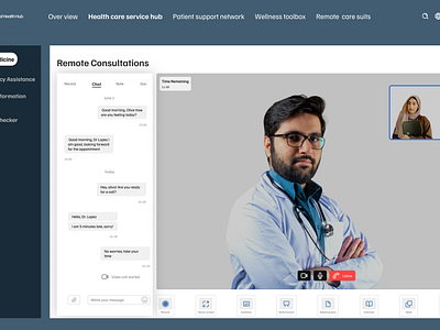 Medical Health Hub healthandwellness healthcare healthinformation healthtech healthyliving holistichealth medicalservices telemedicine ui