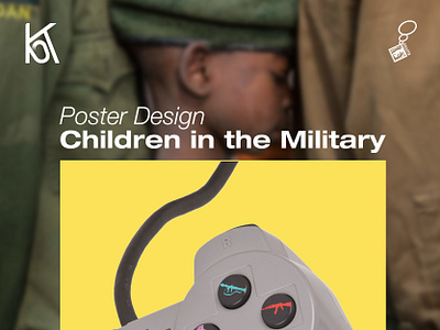 Children in the Military Poster Design art branding creative design dijitalart graphic design graphicdesign illustration logo poster posterdesign ui vector