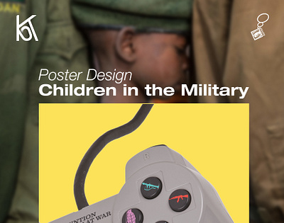 Children in the Military Poster Design art branding creative design dijitalart graphic design graphicdesign illustration logo poster posterdesign ui vector