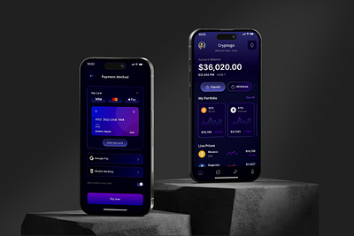 ✨ Crypto Wallet App balance banking crypto crypto exchange cryptocurrency exchange finance fintech investment saas staking trade trading wallet exchange