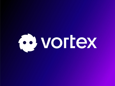 Vortex - Music Streaming Company Logo daily logo challenge logo design modern music streaming vortex