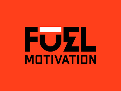 FUEL Logo Design bold branding design fitness fuel fuel logo gym gym logo icon illustration logo mark minimalistic motivation symbol vector