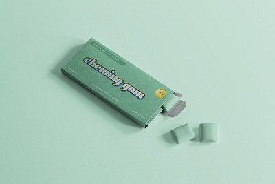 Chewing Gum Mockup chewing gum free mockup gum box gum mockup gum package mockup psd mockup