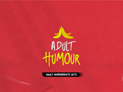 Adult Humour | Branding affinity affinity designer branding funny humour illutration logo logo design vector