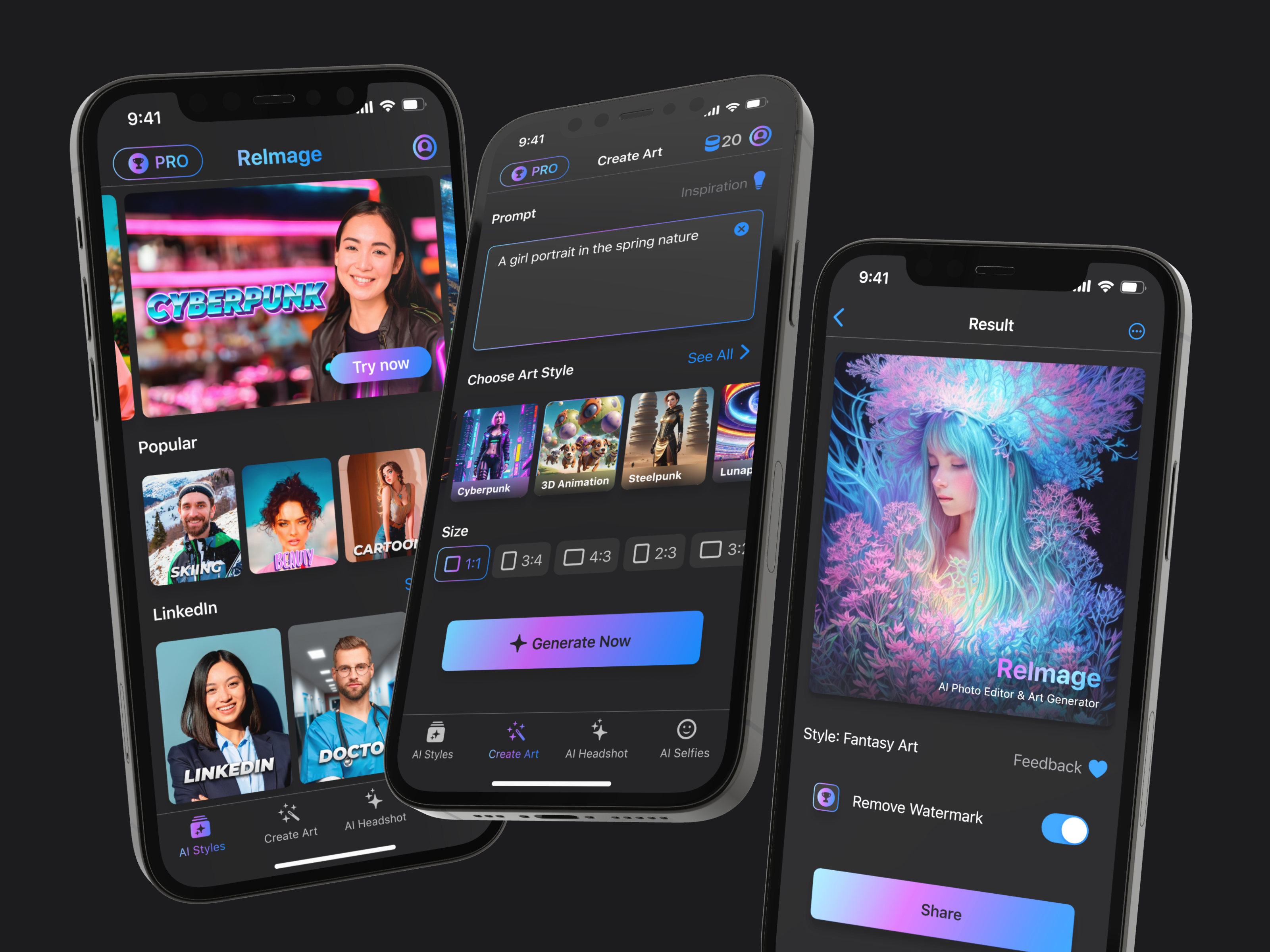 Example of 3 Screens App Concept Design, Ai Ios Mvp