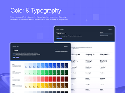 Colors & Typography in Design System color color system colors design system droit ui figma fonts typography ui ui design uiux user interface ux ux design