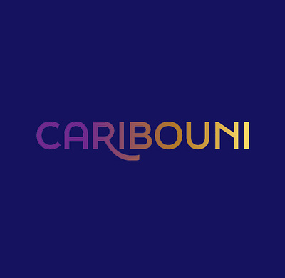 Caribouni App Logo Design graphic design logo