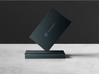 Branding for Venture Capital Firm brand development branding business card dark colours dark green formal graphic design high end logo logo design lux luxurious marble print design sophisticated venture capital