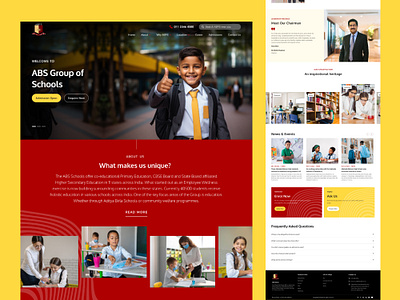 Montessori School Online Portal . school school landing page school portal school website