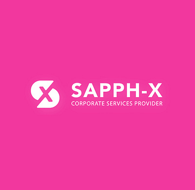 SAPPH-X Logo Design | MediaPlus branding graphic design logo ui