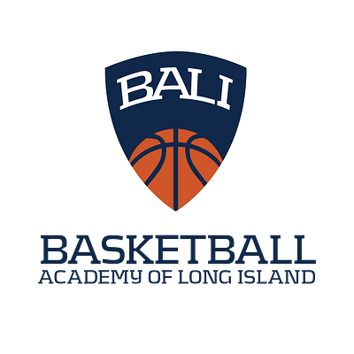 Basketball Academy of Long Island branding graphic design logo design typography
