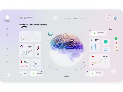 건강 웹사이트 디자인 ; Health Website Design 3d animation branding design graphic design health hospital medicine motion graphics ui uiux web webdesign