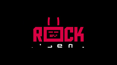 Rock Gaming Area 2d 3d animated logo animation branding game logo animation games games motion gaming gaming logo graphic design intro logo logo animation motion graphics