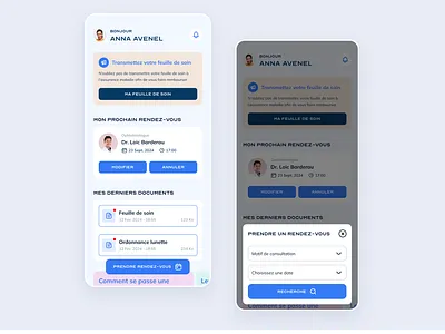 🤓 Ophthalmology follow-up App app appointment booking care design doctors medical medical appointment medical services mobile mobile app ophthalmology product product design ui ux