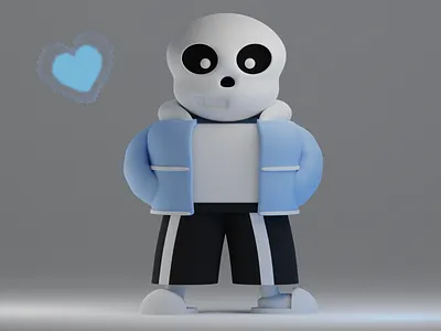 Undertale🤍 3d animation blender blue colorful dark design figma game graphic design heart illustration logo skeleton ui undertale videogame white