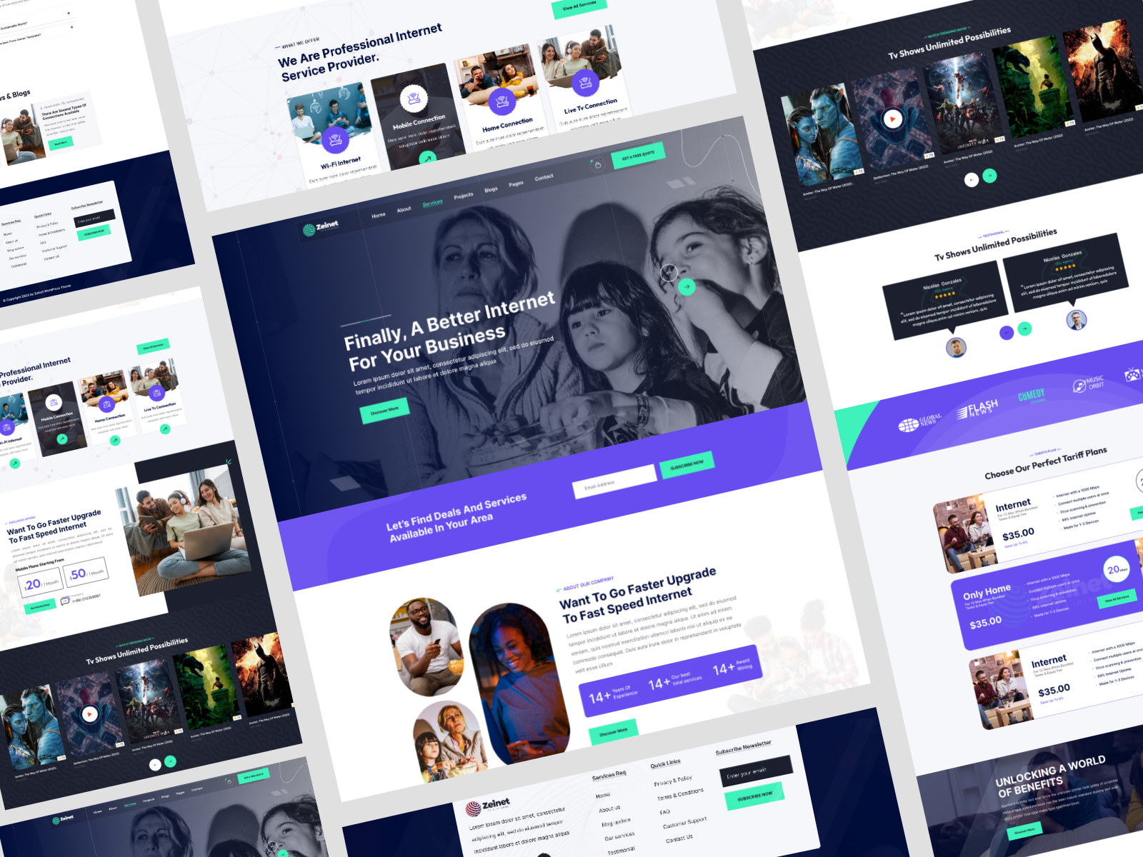 Example of Website / Landing Page Design