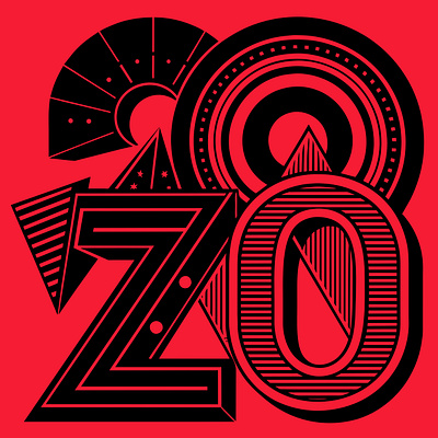Stylization number 20 Morelia International Film Festival design graphic design illustration