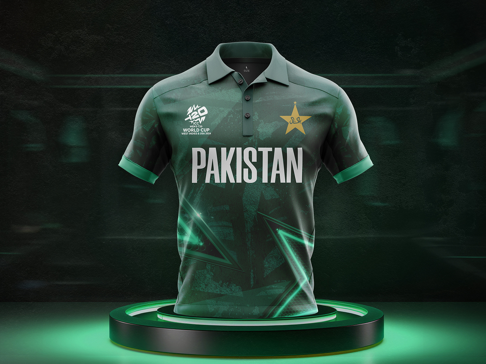 Pakistan Cricket Team Jersey T20 World Cup 2024 By Ahmed Graphics On Dribbble